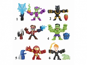 Разборные Микро-фигурки Марвел из серии Hero Mashers (Hasbro, B6431EU4)